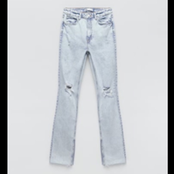 💫Slim side split Zara jeans - Picture 2 of 7